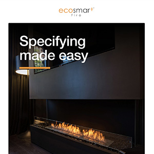 Caminetti a bioetanolo EcoSmart Fire: semplicit� e flessibilit�