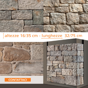 I grandi formati Geopietra per rivestimenti di facciata: il fascino di una muratura tradizionale