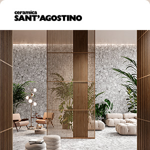 Ceramica Sant'Agostino Venistone: l'effetto pietra che interpreta la breccia veneziana