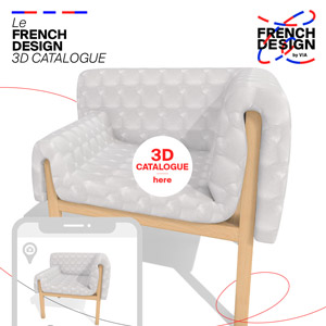 Il primo catalogo di arredi in 3D che promuove lo stile francese