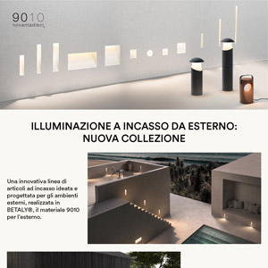 Illuminazione a incasso da esterno 9010novantadieci
