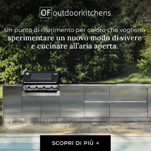 OF outdoorkitchens: sperimenta un nuovo modo di vivere e cucinare all'aria aperta