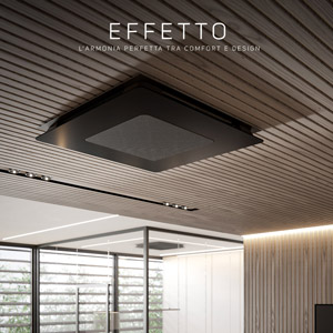 Modulo per la diffusione dell'aria Galletti: EFFETTO, l�armonia perfetta tra comfort e design