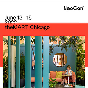 Partecipa all'evento annuale NeoCon per l'industria del design commerciale | 13-15 Giugno, Chicago