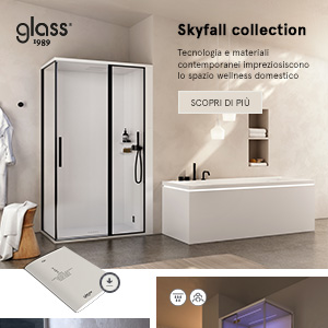 Box doccia multifunzione e vasche Skyfall by Glass 1989