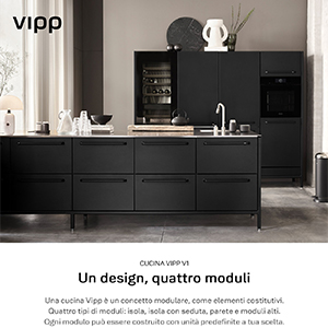 Configura la tua cucina modulare Vipp V1