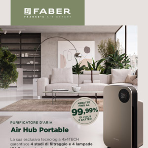 Air Hub Faber, benessere e aria pura nella tua casa