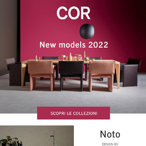 COR, nuove sedute 2022: scopri Noto e Jalis Lounge
