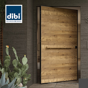 Porta blindata a bilico che coniuga sicurezza e design Di.Big