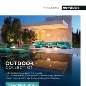 Roche Bobois Collezione Outdoor 2022