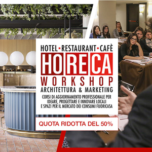 Corso per progettare spazi food e locali pubblici di successo: sconto 50% ora per te