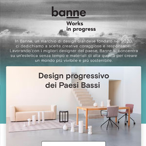 Scopri Banne: arredi olandesi per un mondo pi� sostenibile