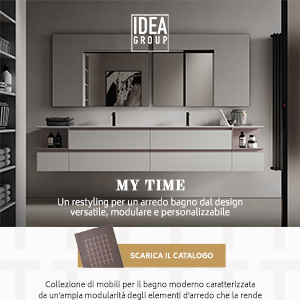 My Time by Ideagroup: una collezione per un arredo bagno versatile, modulare e personalizzabile