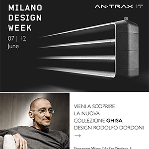 Antrax IT alla Milano Design Week: vieni a scoprire la nuova collezione Ghisa di Rodolfo Dordoni