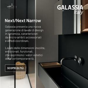 Lavabi Next e Next Narrow by Galassia: emozionali, funzionali e dalle dimensioni insolite