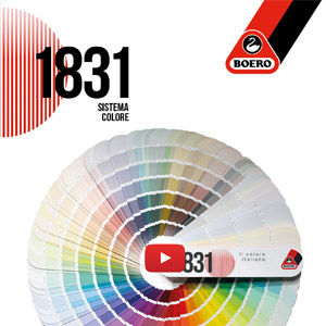 Nuovo sistema colore Boero 1831 per professionisti, architetti e designer