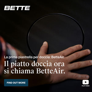 Il piatto doccia che si installa come una piastrella. Bette Air.