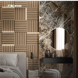 Pavimenti e rivestimenti in gres porcellanato Florim: un mix creativo tra marmo e legno 