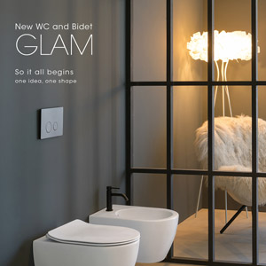 Scarabeo presenta i nuovi WC Glam con sistema Twist