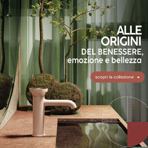 Gessi: Origini, la collezione bagno dalle armonie metacromatiche e le forme circolari