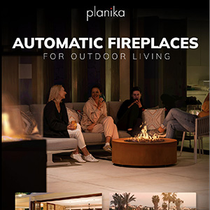 Caminetti automatici per l'outdoor: Planika