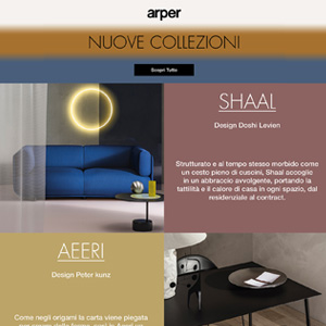 Arper, nuove collezioni 2022: scoprile e scarica i cataloghi
