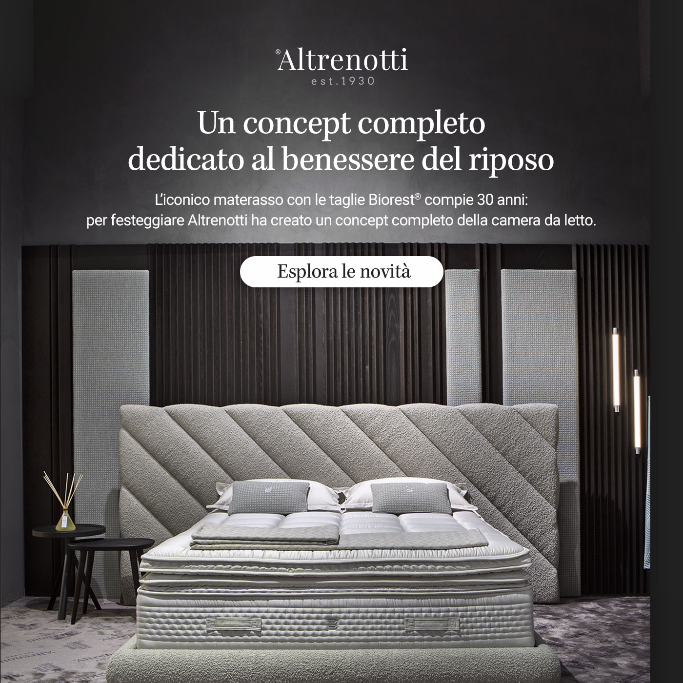 Benessere del riposo: scopri il nuovo concept Altrenotti