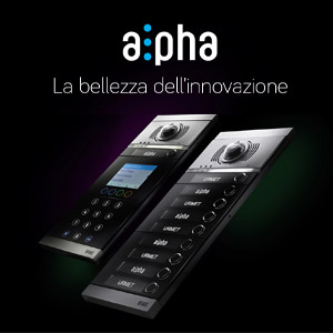 Urmet Alpha, la prima pulsantiera videocitofonica senza cornice: la bellezza dell'innovazione
