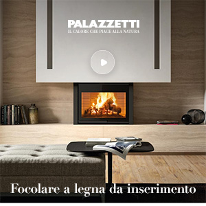 Focolare a legna da inserimento ad alte prestazioni: Ecopalex GTM by Palazzetti