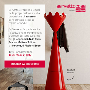 Appendiabiti da terra e servomuti Made in Italy by Servetto