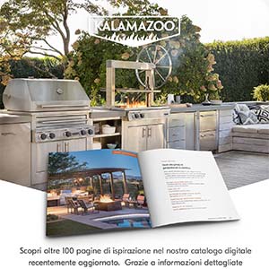 Cucine outdoor Kalamazoo: scarica il catalogo 2022 e diventa partner commerciale