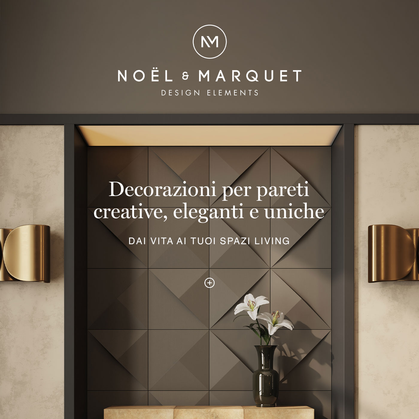 Rivestimenti decorativi 3D NO�L & MARQUET: creativi, eleganti, unici