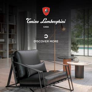 Tonino Lamborghini Casa: interni dal gusto moderno e grintoso, ma sempre elegante
