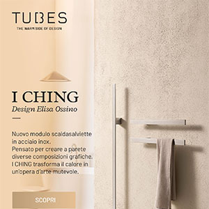 Ridisegnare lo spazio con uno scaldasalviette: I Ching by Tubes
