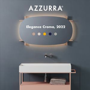 Mobili bagno con un nuovo approccio al colore: Azzurra Elegance Croma