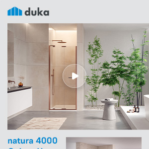 Cabina doccia personalizzabile Duka: natura 4000 Colour Up Your Life