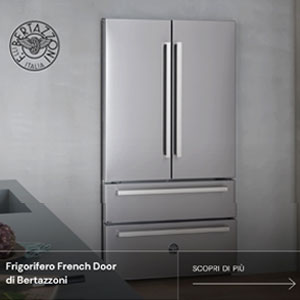 Frigorifero French Door Bertazzoni: spazioso, efficiente e facile da utilizzare