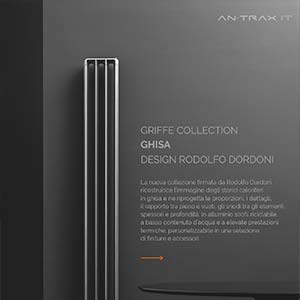 Ghisa, il radiatore 100% in alluminio riciclabile ad alte prestazioni termiche by Antrax IT