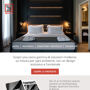 Mobilificio Sangiorgi al Sia Hospitality Design: soluzioni d'arredo contract 