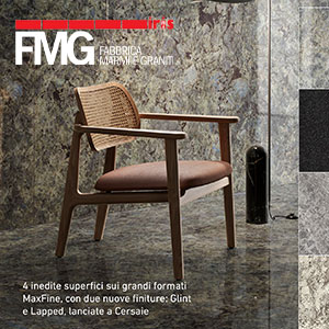 Rivestimenti effetto granito sui grandi formati MaxFine by FMG