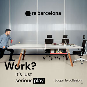 RS Barcelona, sfuma i confini tra lavoro e gioco: tavoli da gioco e arredo ufficio