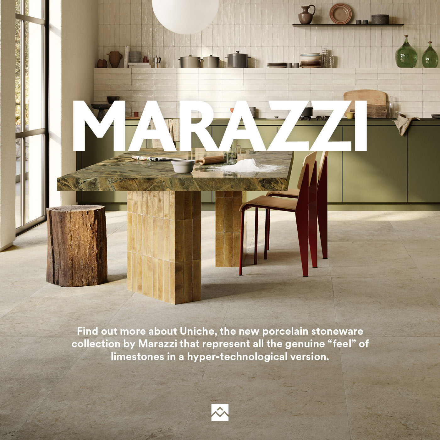 Uniche: il nuovo gres effetto pietra realistico, sostenibile e innovativo di Marazzi
