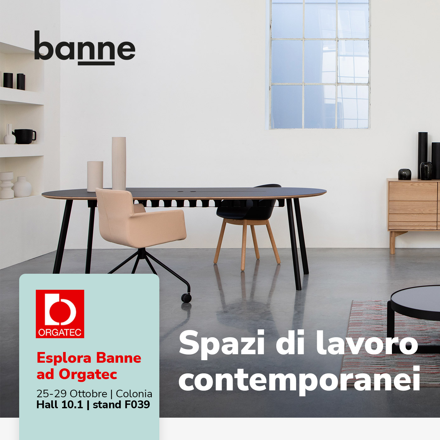 Incontra Banne ad Orgatec: progetti per lavoro, vita e pianeta migliori