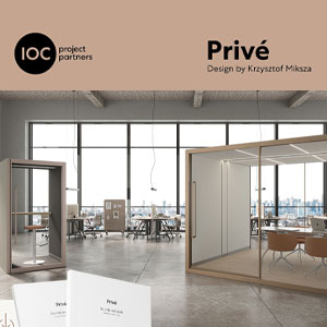 Box acustici autoportanti modulari Priv�: privacy acustica e visiva by IOC project partners