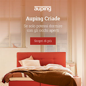 Letto Criade by Auping: se solo potessi dormire con gli occhi aperti
