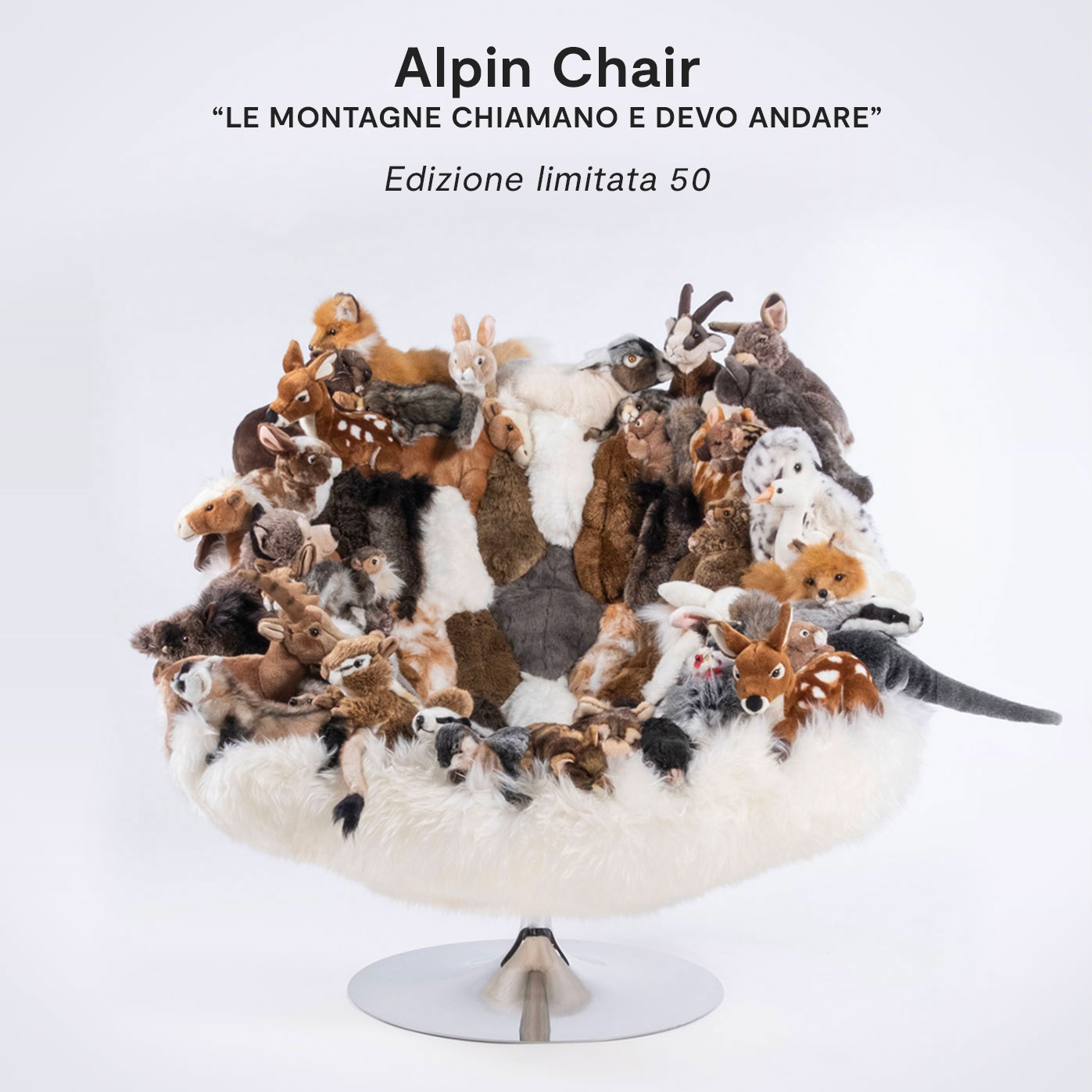 Alpin Chair in limited edition: stile di vita morbido ed ecologico