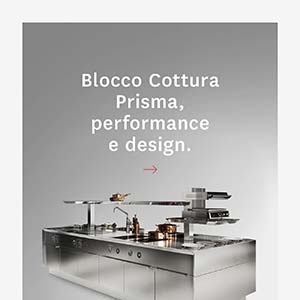 Blocco cottura Prisma, performance e design