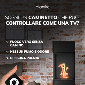 Caminetto BEV automatico per spazi indoor: Arcticon by Planika