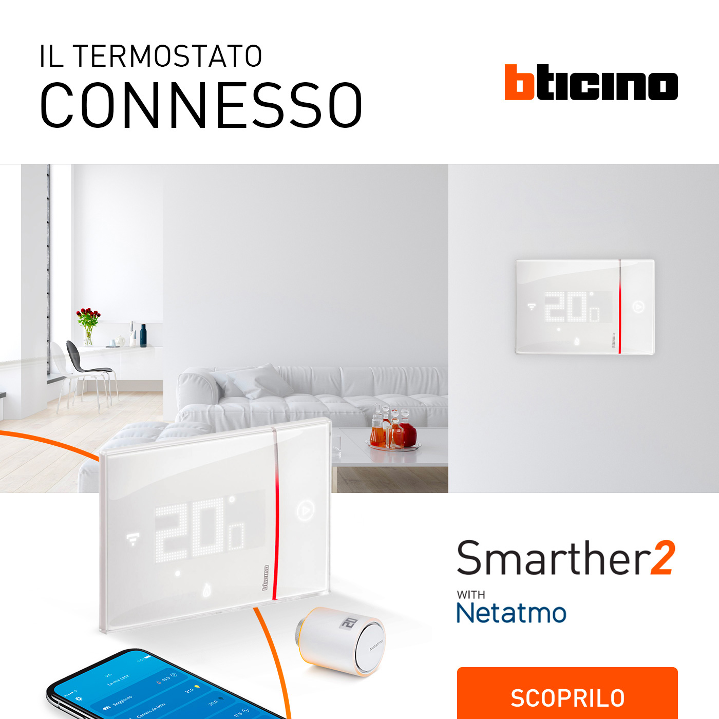 BTicino Smarther2 with Netatmo: il termostato connesso