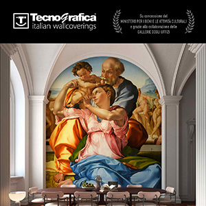 La meraviglia dell�Arte italiana con le carte da parati Italian Masterpieces di Tecnografica
